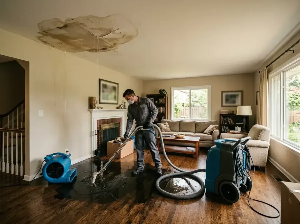 attic-pipe-burst-ceiling-drip-008 — frequently asked questions, Water Damage Restoration & Carpet Care in Four Corners, TX